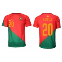 Pánský Fotbalový dres Portugalsko Joao Cancelo #20 MS 2022 Domácí Krátký Rukáv